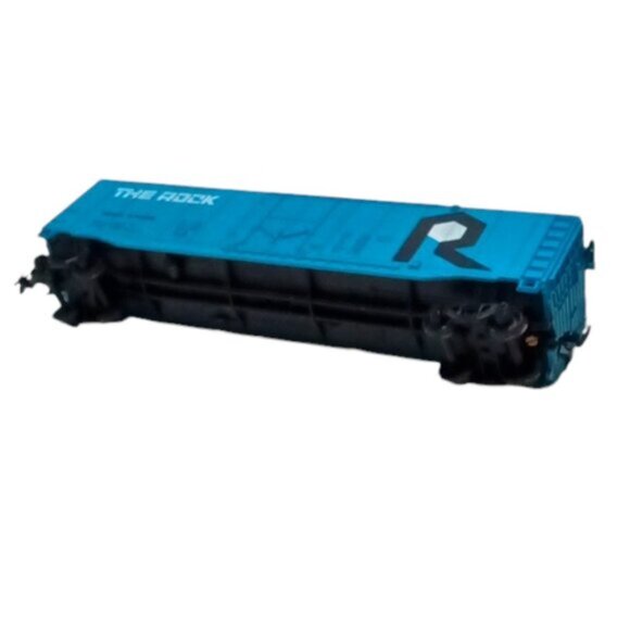 Vintage Bachmann HO Scale 51' Rock Island No. 43-1010-08 Steel Plug Door Box Car - Picture 4 of 8